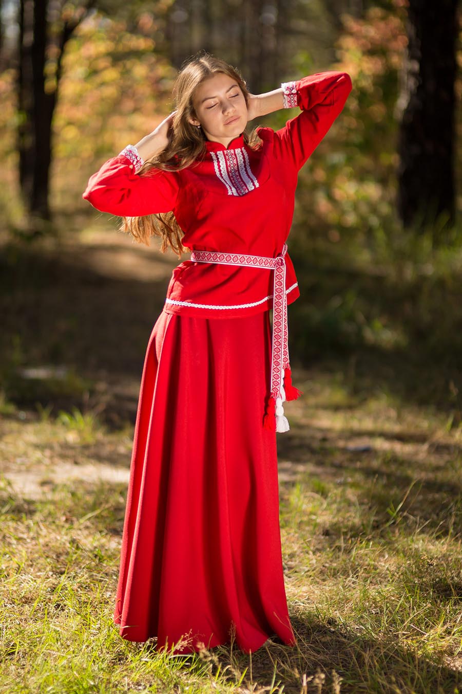 Underwear Women in Slavic costumes in Linyi